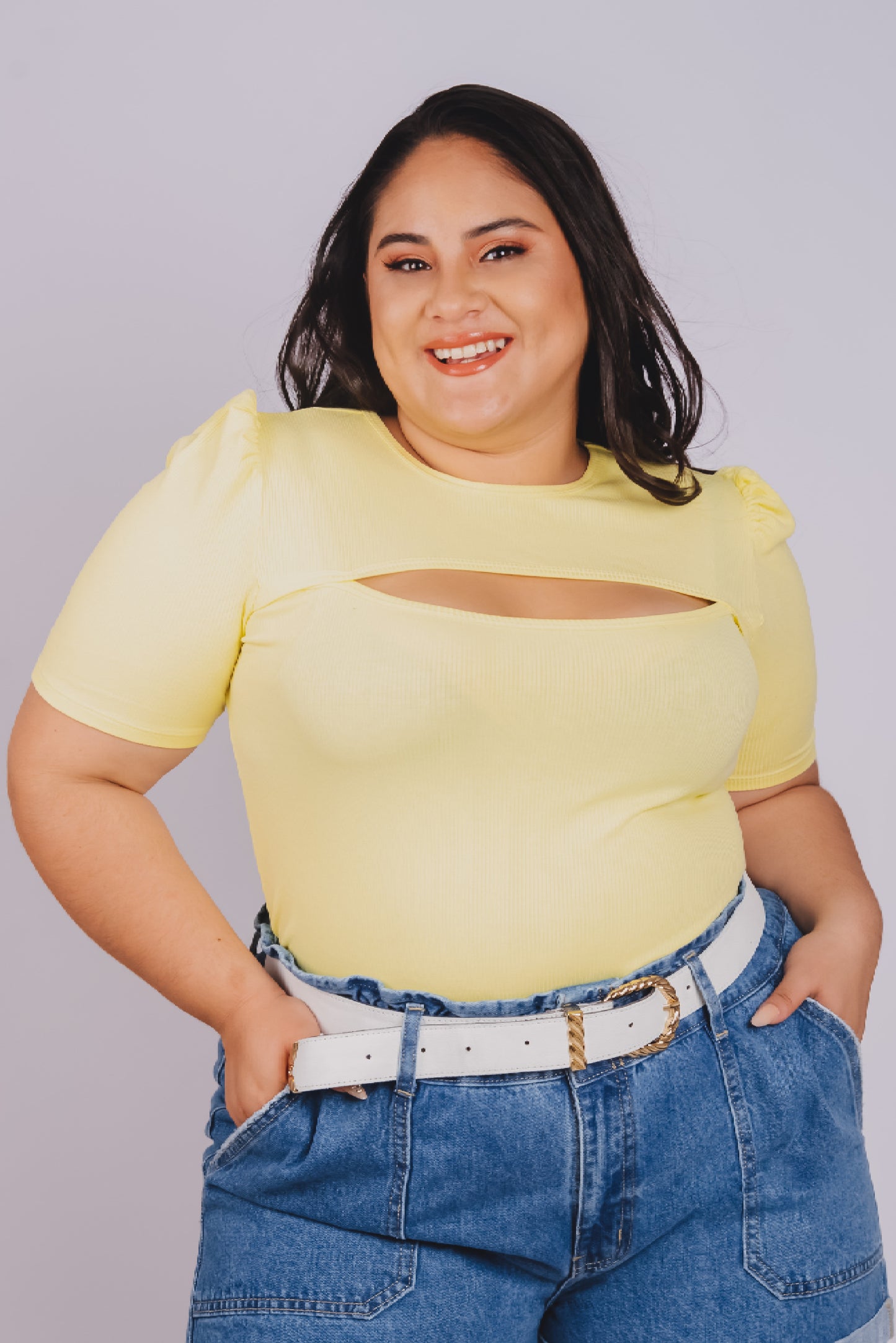 BLUSA LIA - AMARILLO