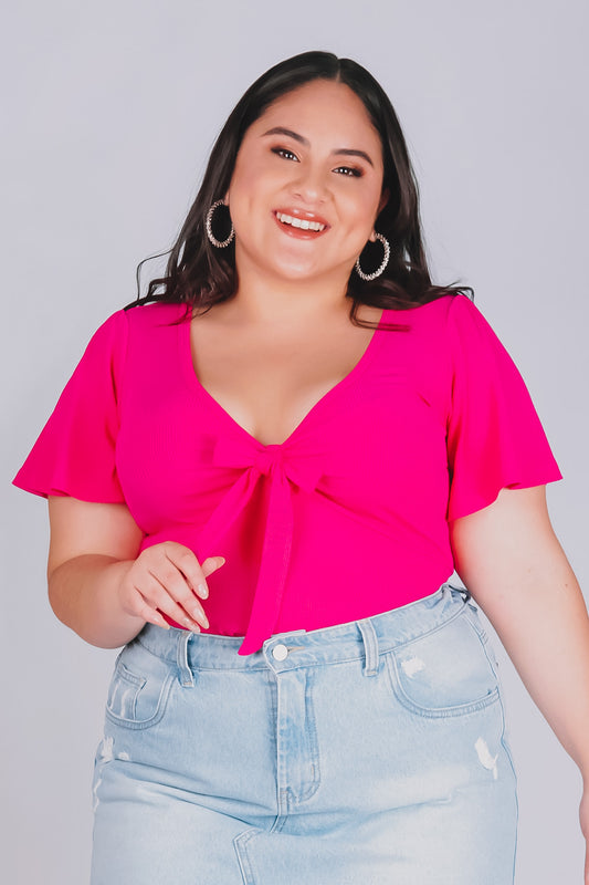 BLUSA BRIANA - FUCSIA