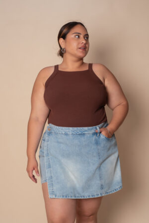 FALDA SHORT ASIMETRICA