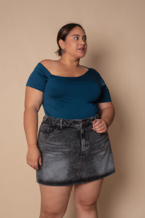 FALDA SHORT REGULADOR - GRIS 1 Falda Short Regulador